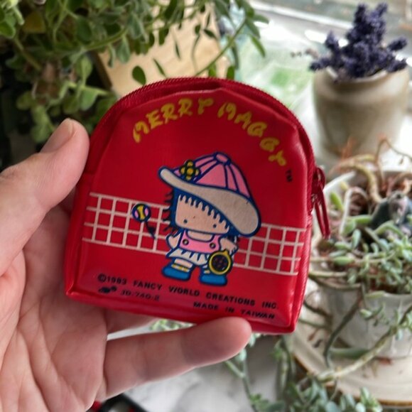 Vintage Merry Maggy TENNIS coin purse 1983 - Picture 4 of 7